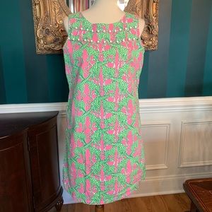 Lilly Pulitzer Giraffe Print with Buttons Dress